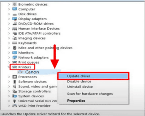 Update or Reinstall Printer Drivers Update or Reinstall Printer Drivers