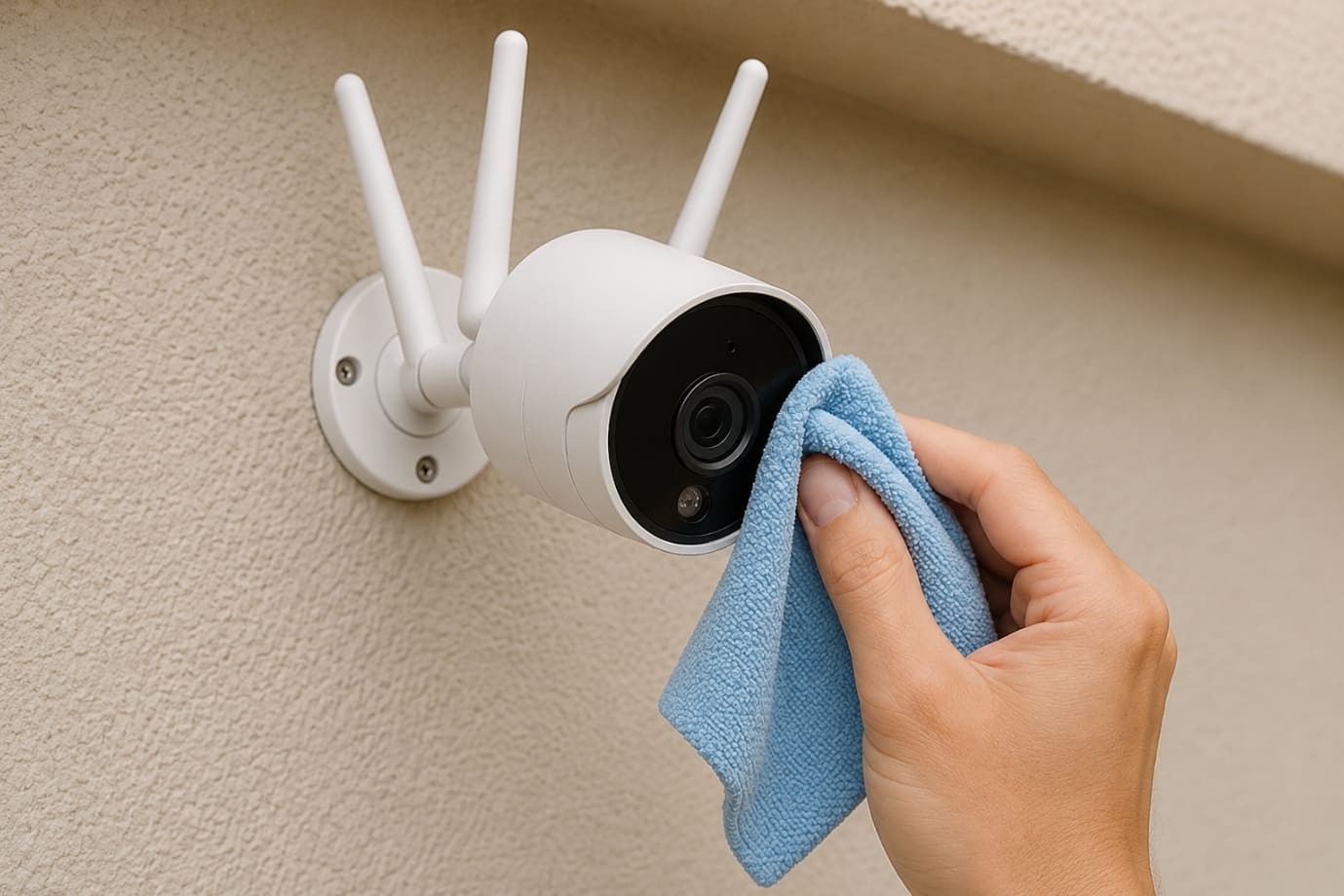 Clean and Protect Your Wireless Security Cameras